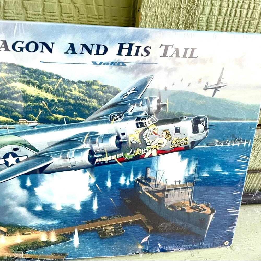 NEW Heavy Duty Steel The Dragon And His Tail Metal Sign